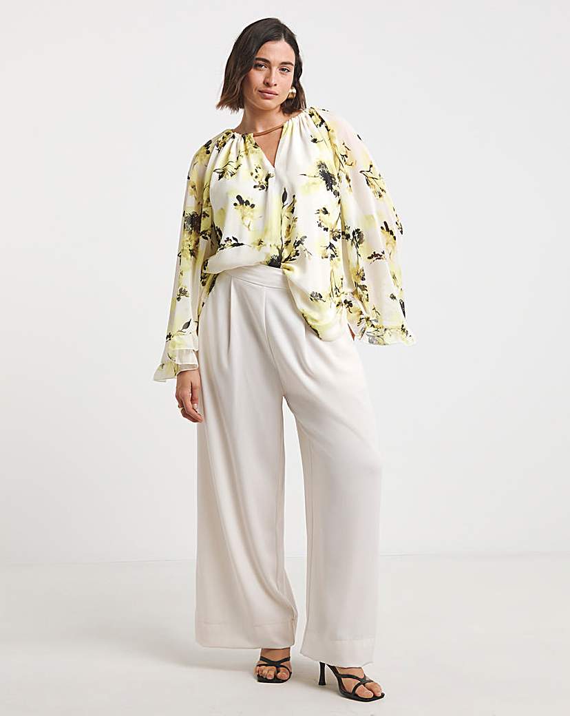 Joanna Hope Blouse With Neck Detail