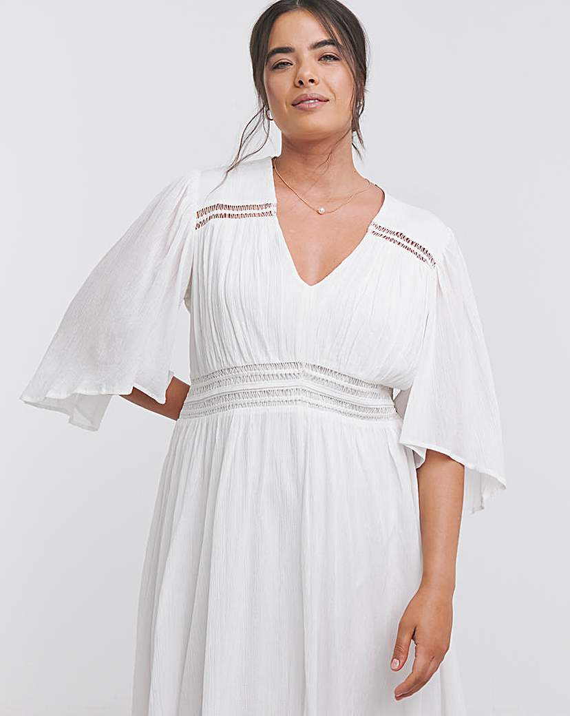 Joanna Hope Crinkle Maxi Dress