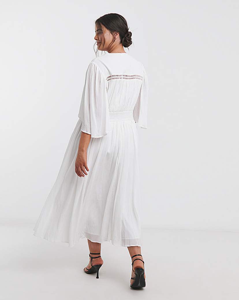 Joanna Hope Crinkle Maxi Dress
