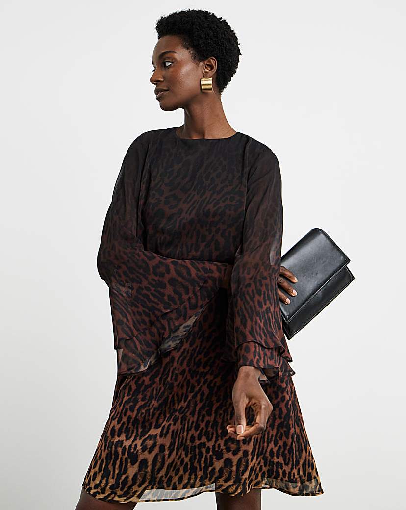 Joanna Hope Crinkle Shift Dress