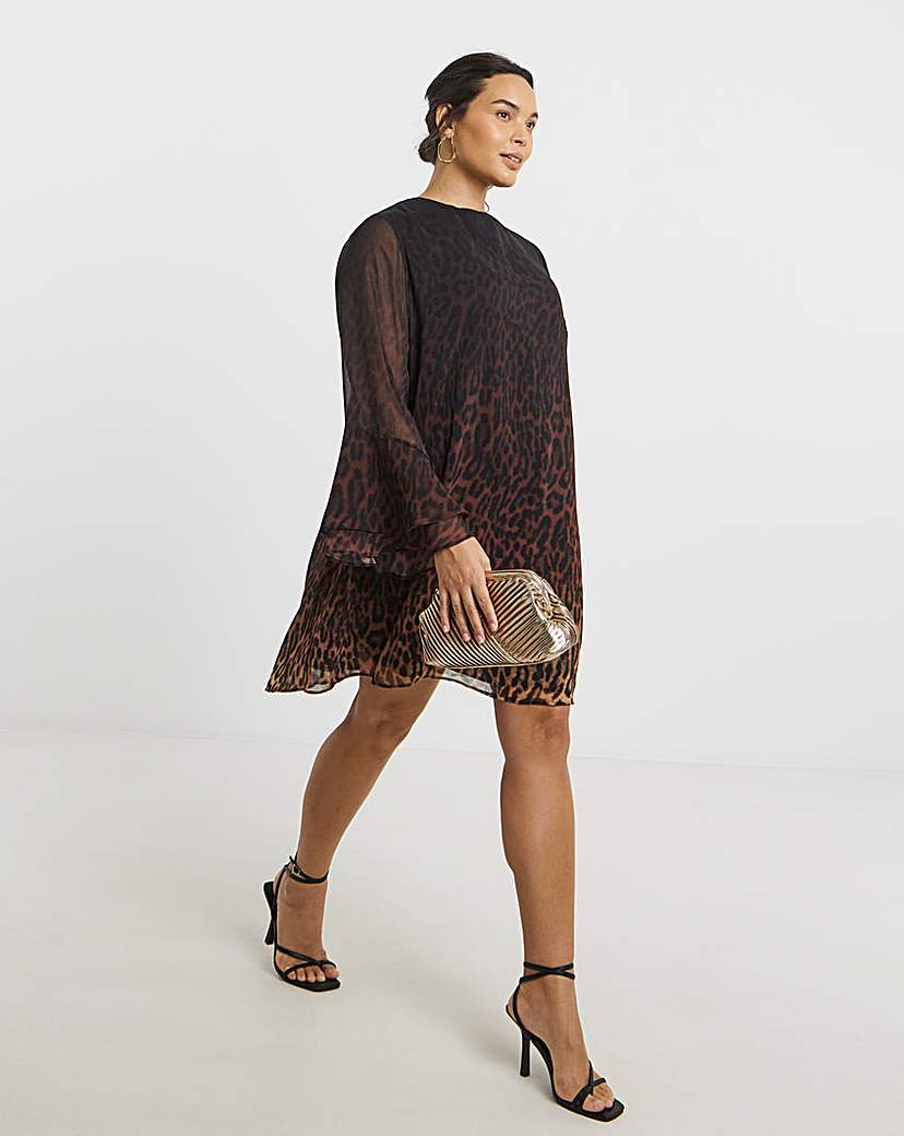 Joanna Hope Crinkle Shift Dress