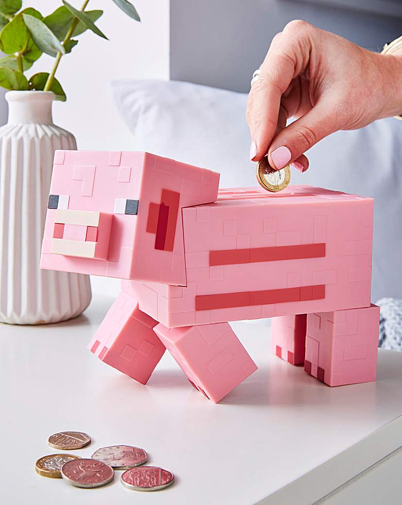 Minecraft Pig Money Bank