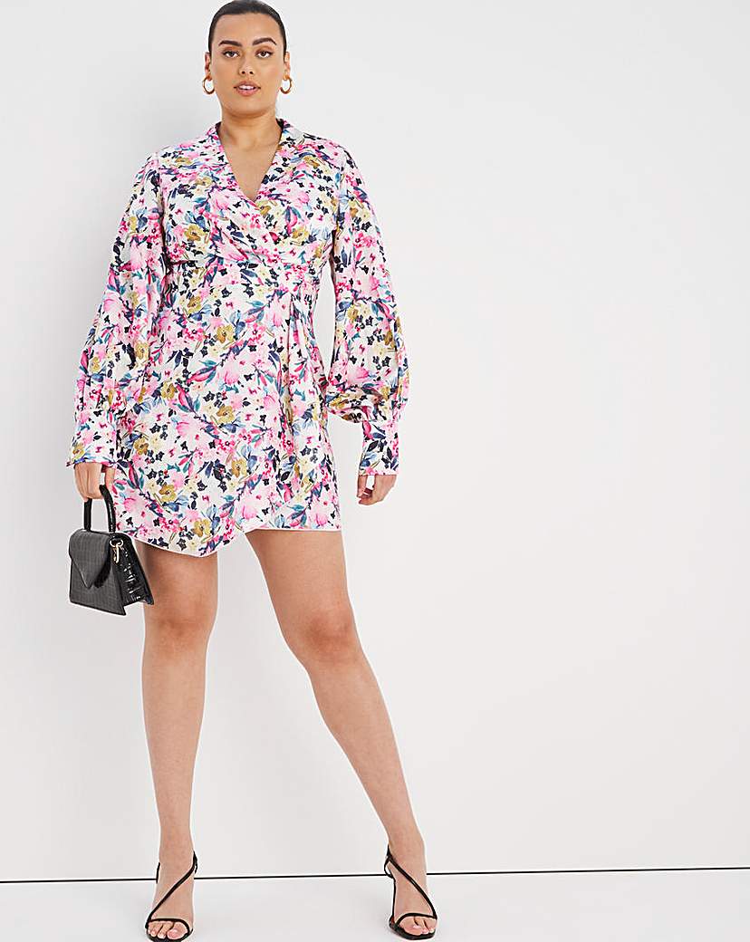 Little Mistress Puff Sleeve Dress
