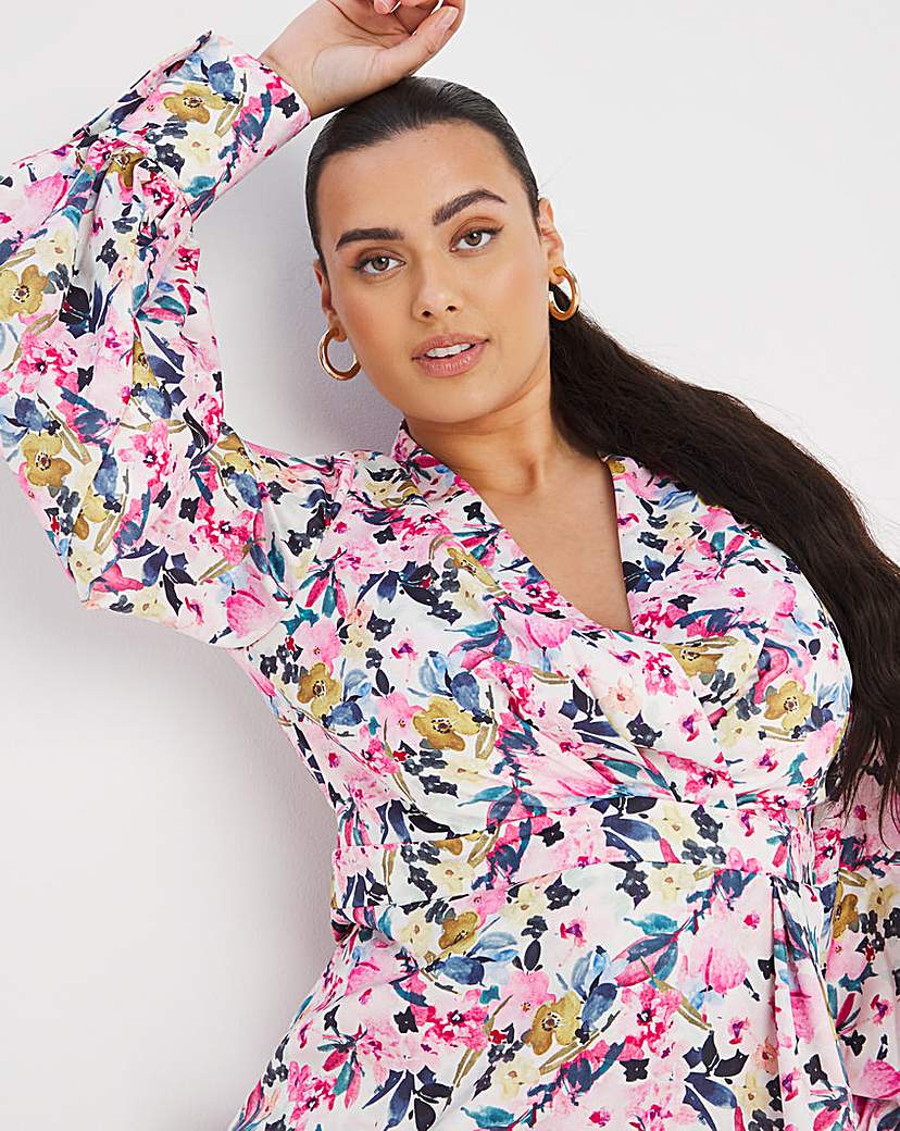 Little Mistress Puff Sleeve Dress