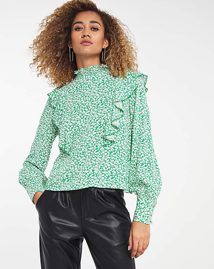 Y.A.S Frill Detail Blouse
