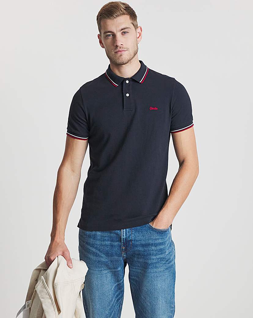 Superdry Short Sleeve Tipped Polo