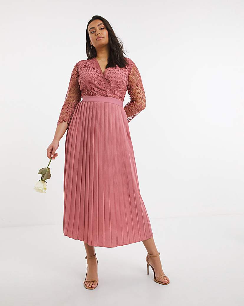 Little Mistress Crochet Midaxi Dress
