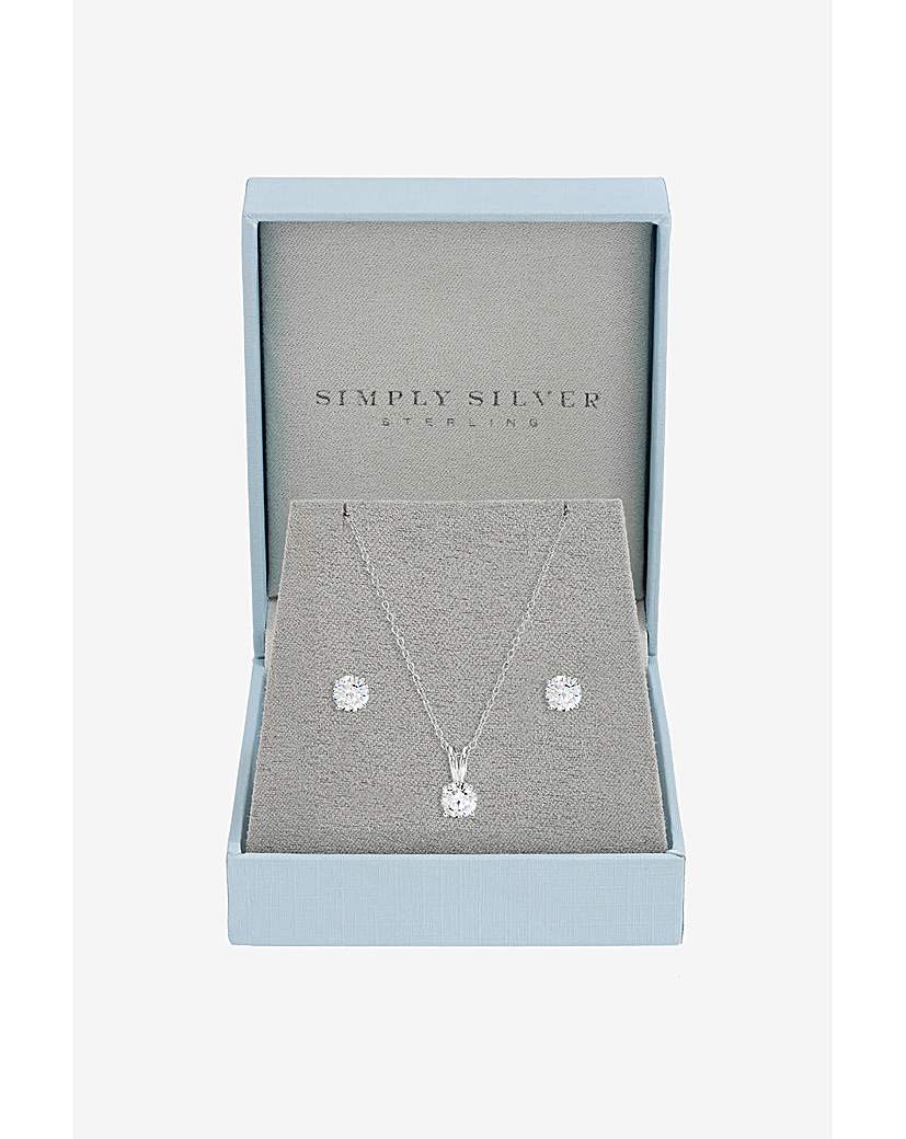 Silver Solitaire Set