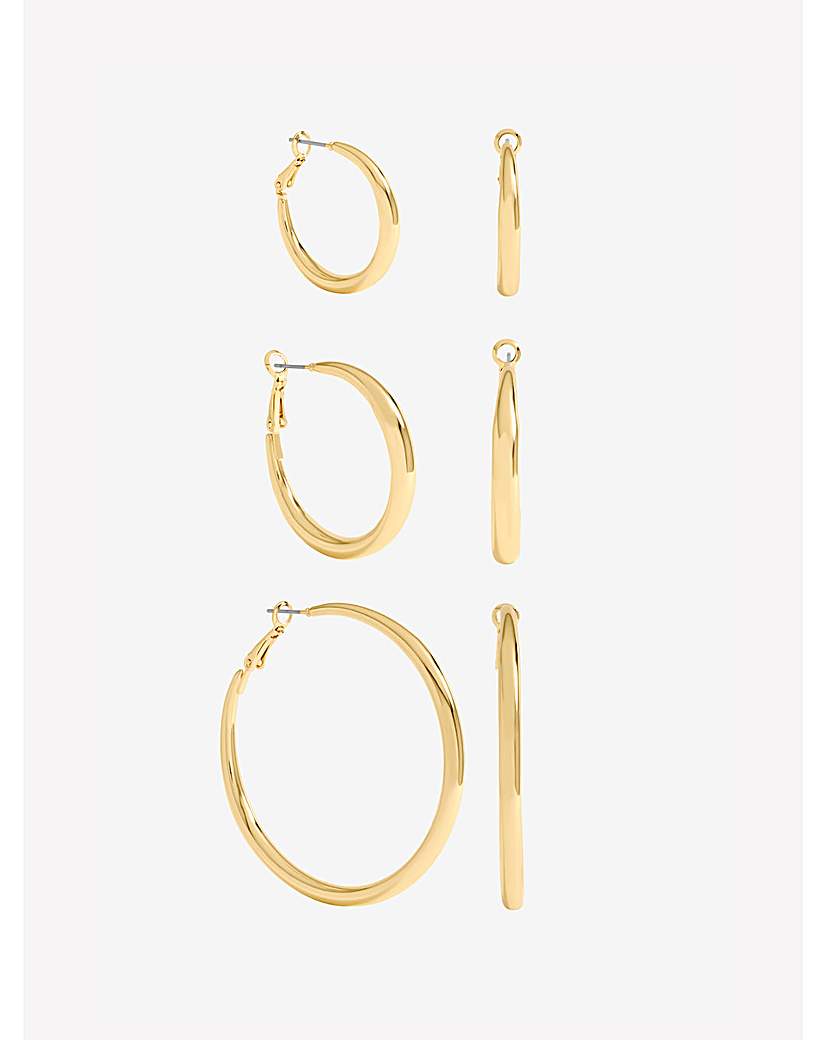 Gold Hoop Multipack