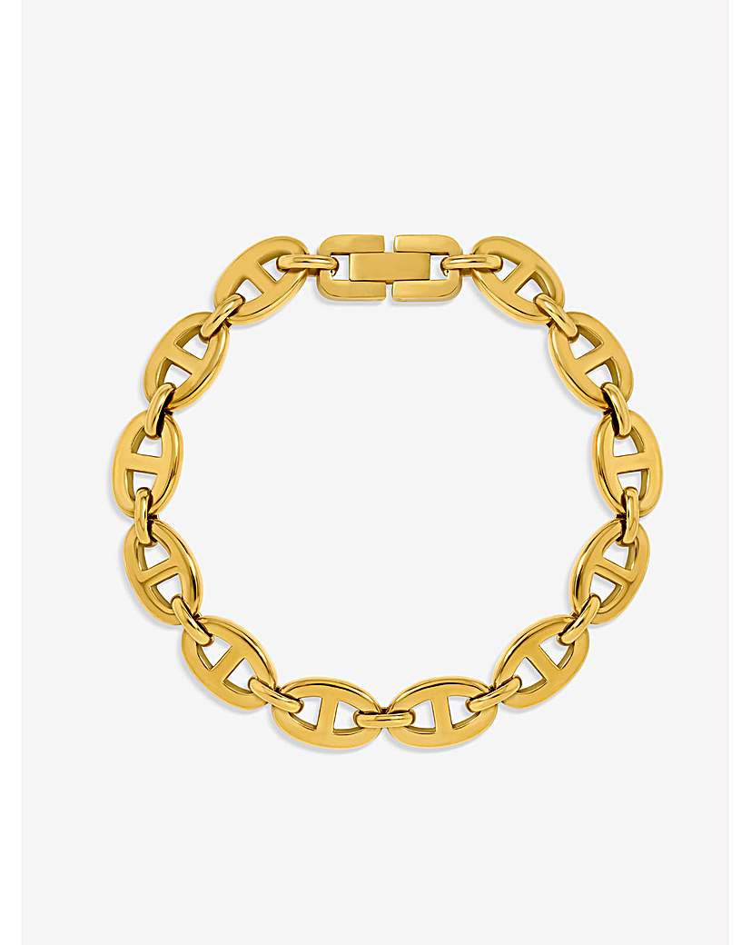 Gold Mariner Link Bracelet