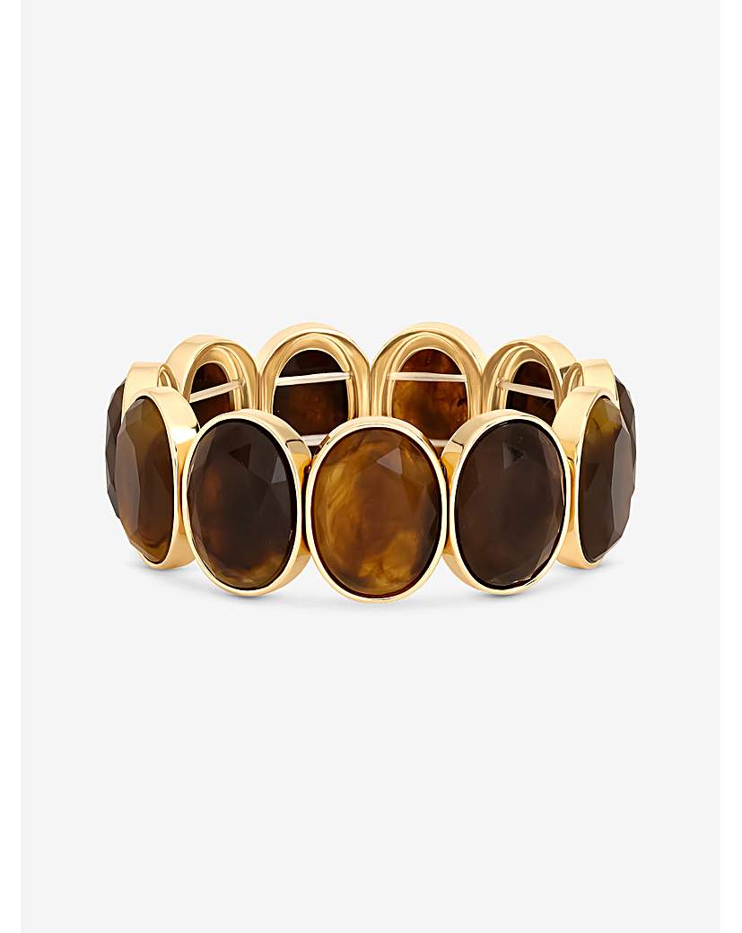 Gold Brown Bracelet