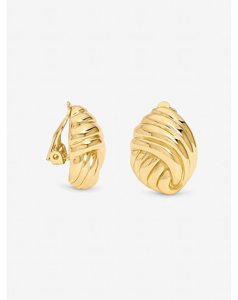 Gold Shell Earrings