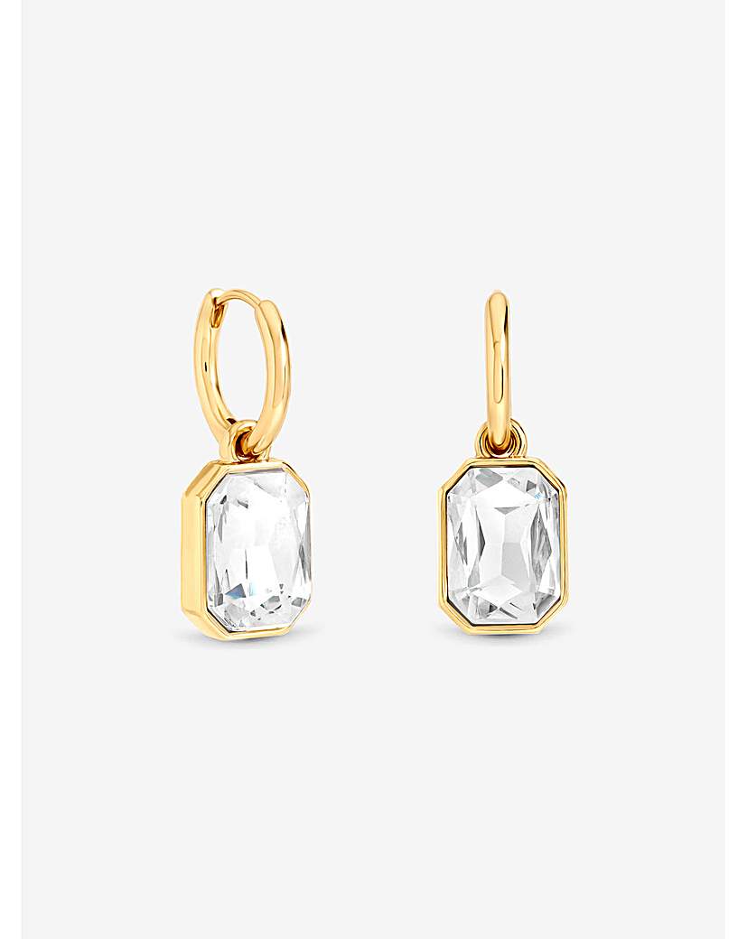 Gold & Crystal Earrings
