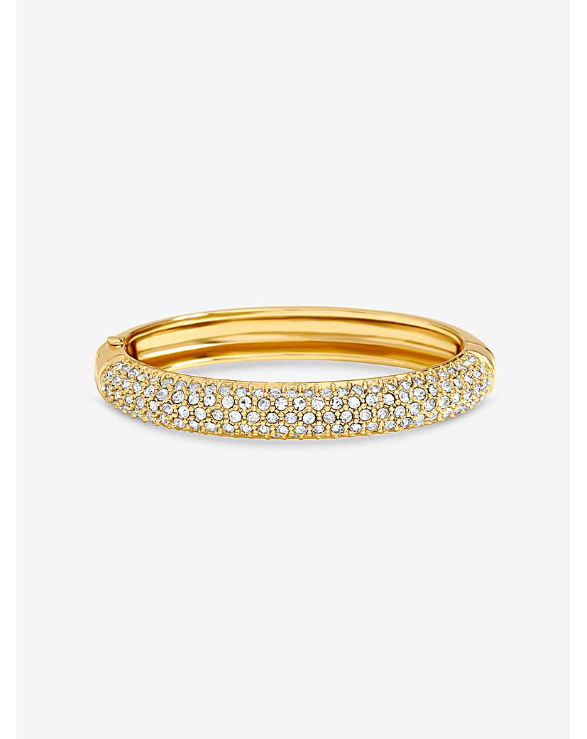 Gold Pave Bangle