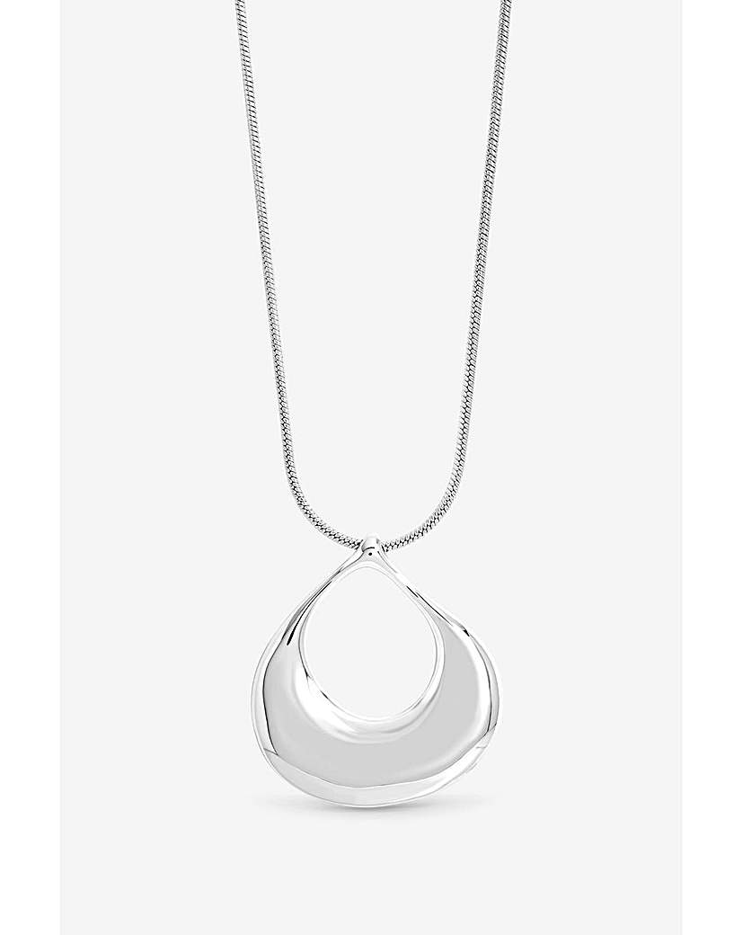 Silver Long Pendant