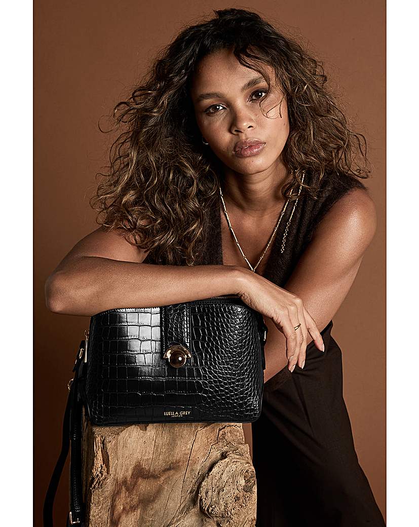 Luella Grey Mills Black Croc