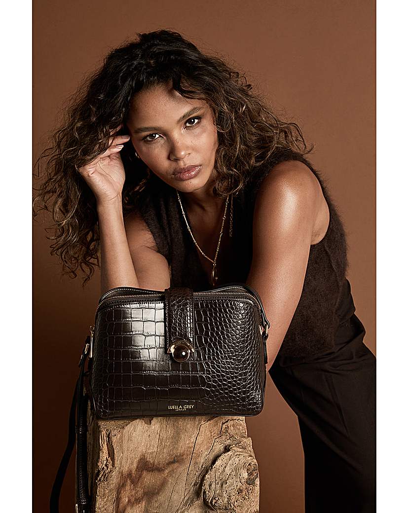 Luella Grey Mills Chocolate Croc