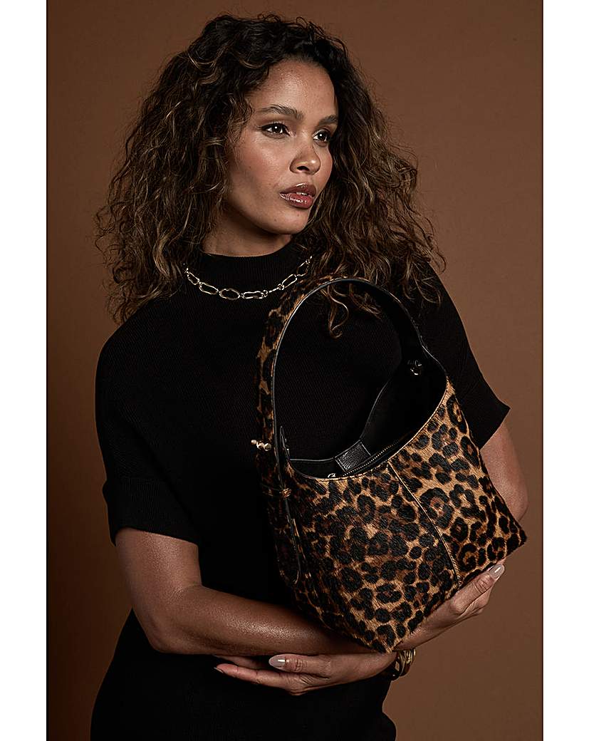 Luella Grey Roxanne Leopard Cowhide