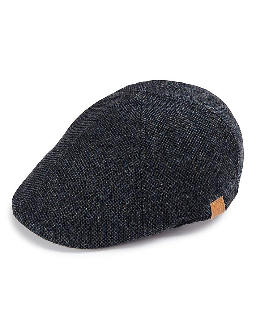 Navy Flat Cap