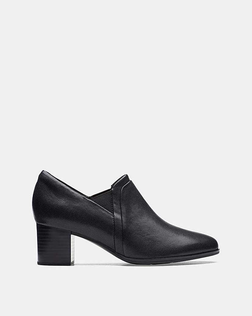 Clarks Loken Heeled Shoes Wide Fit