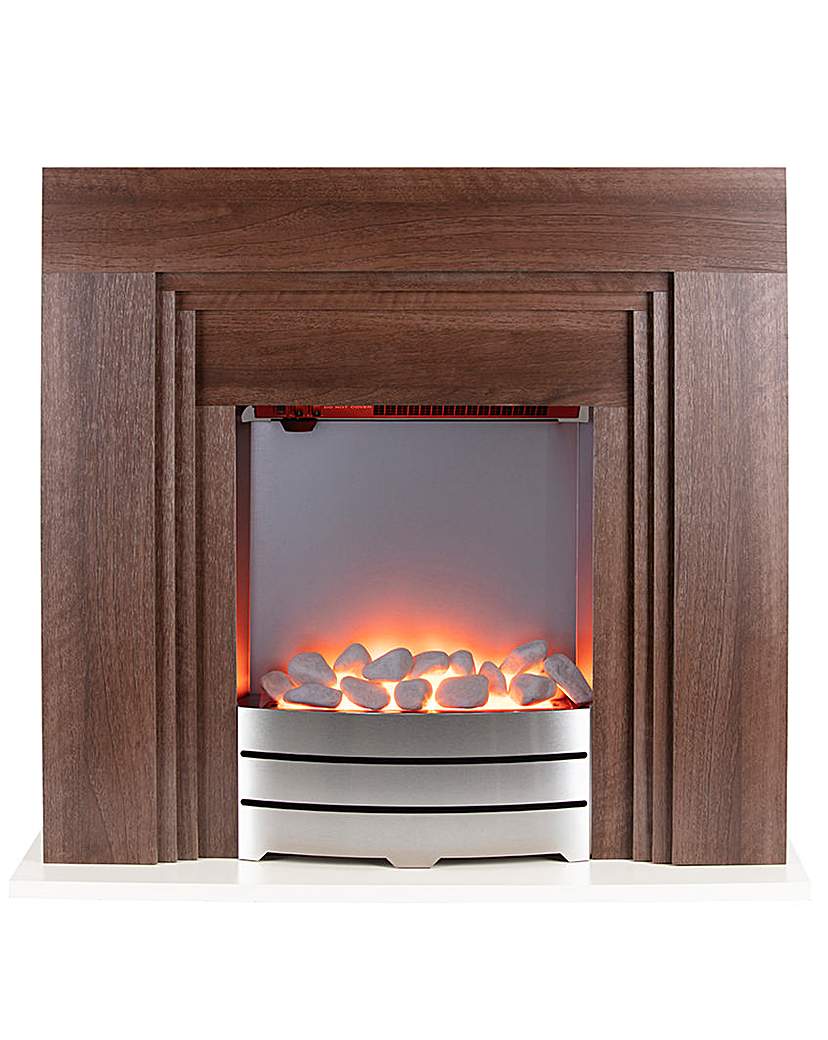 Winterley Oak Effect Fireplace Suite Mirror