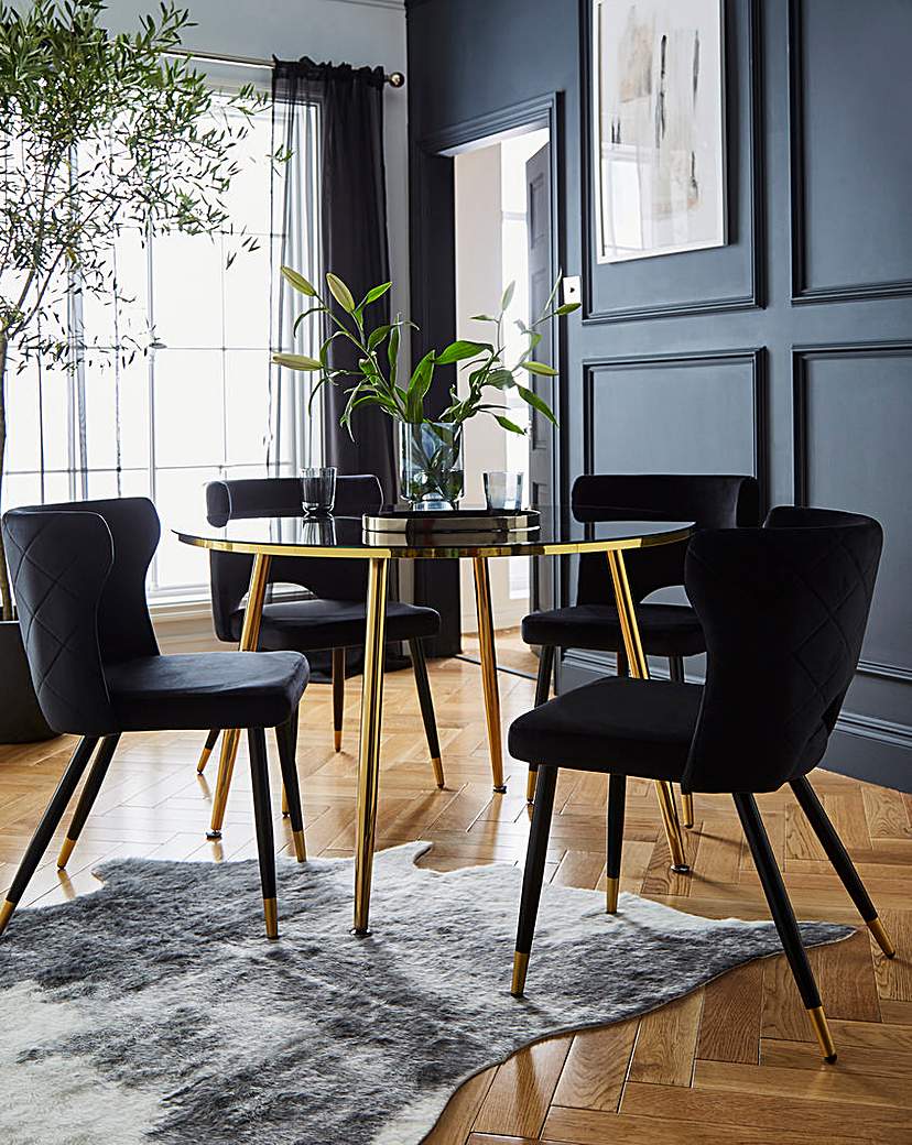 Joanna Hope Etienne Table with 4 Chairs