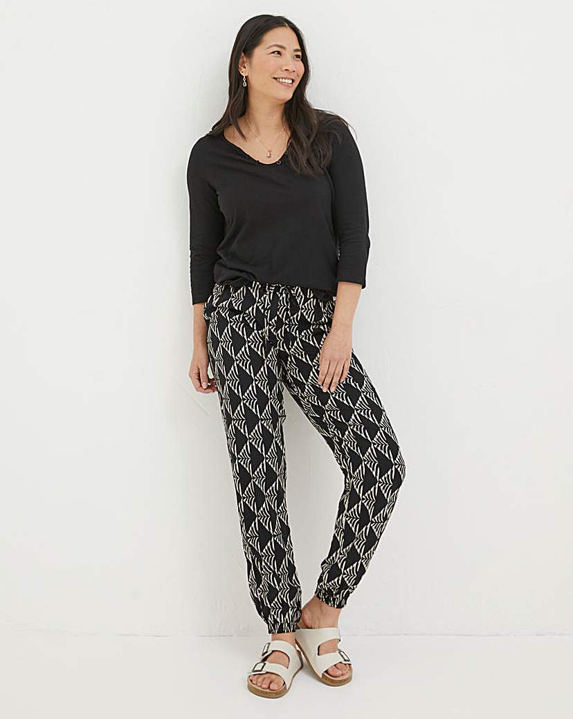 FatFace Lyme Mono Geo Trousers