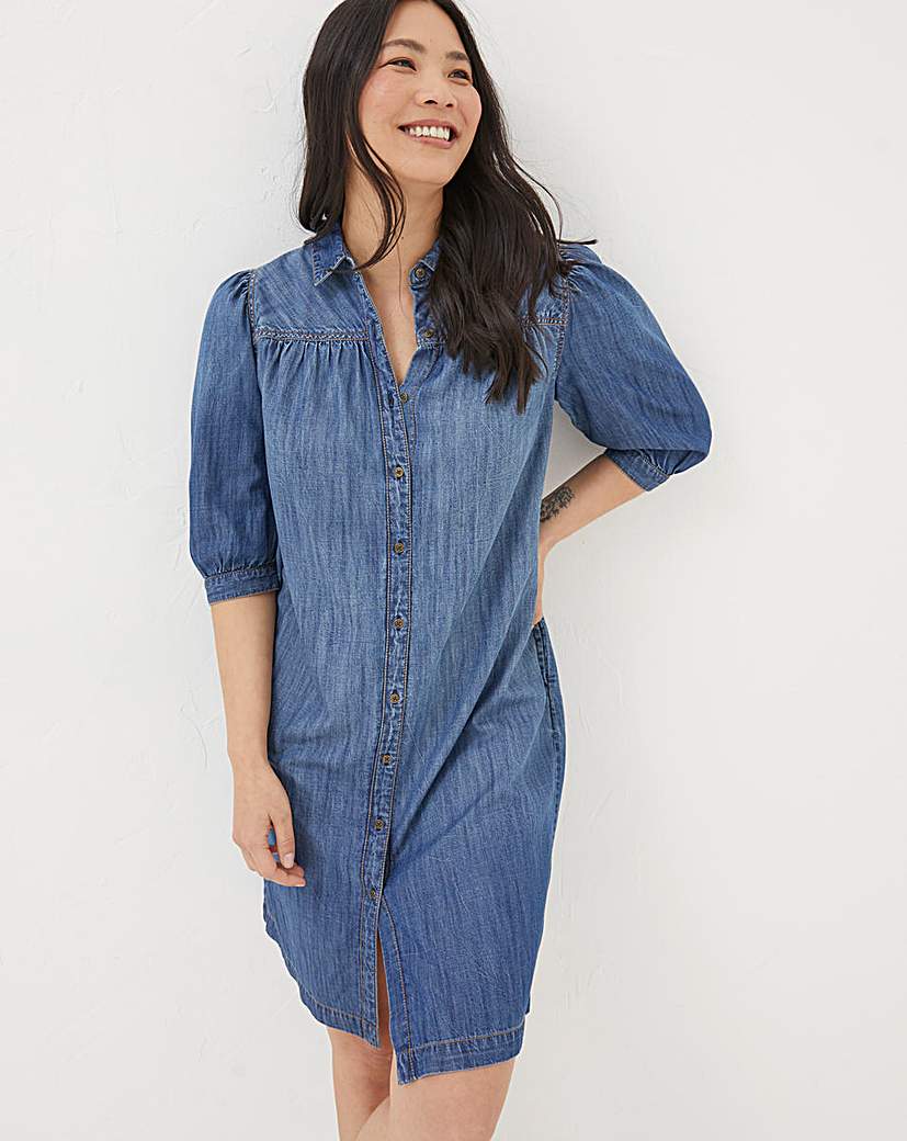 FatFace Clara Denim Dress