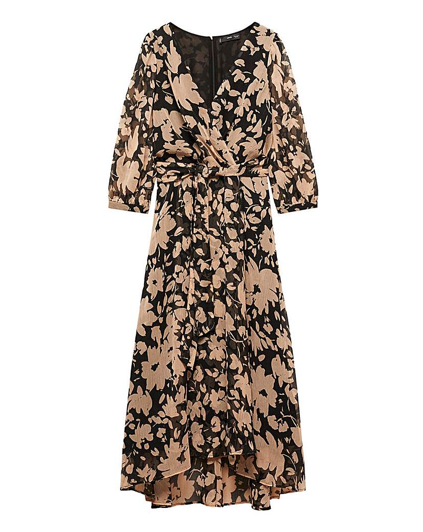 Mango Printed Midaxi Dress