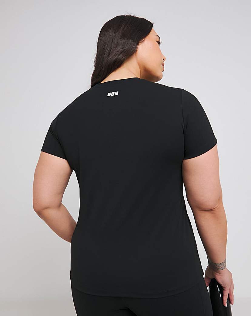 SB3 Black Magisculpt T-Shirt