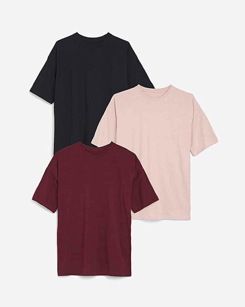 Pack 3 Boyfriend Tees