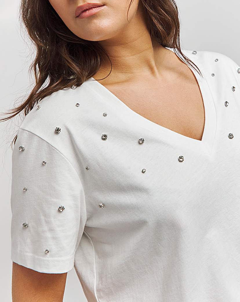 Embellished Tee