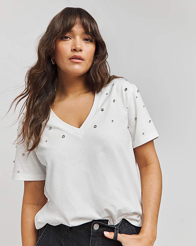 Embellished Tee