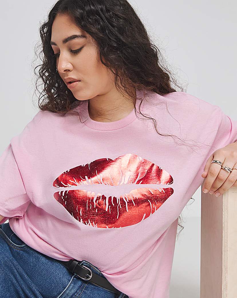 Foil Lips T-Shirt