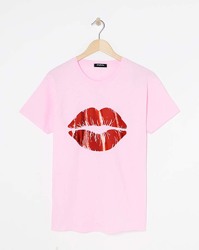 Foil Lips T-Shirt