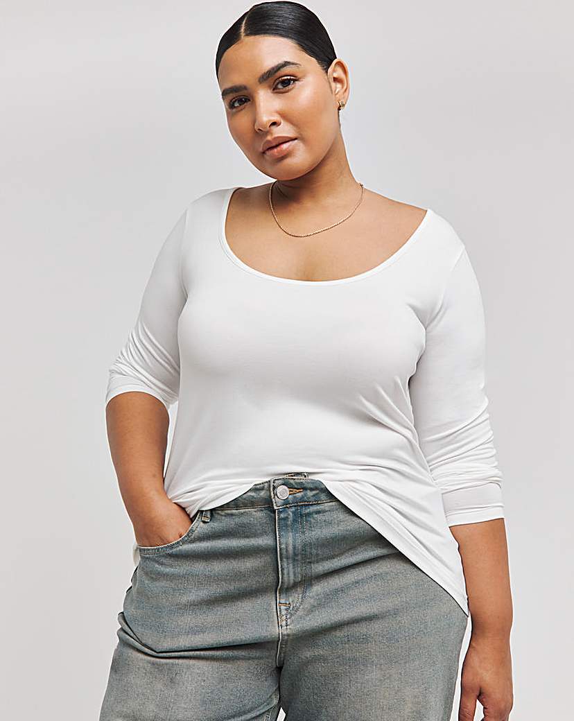 Scoop Neck Top