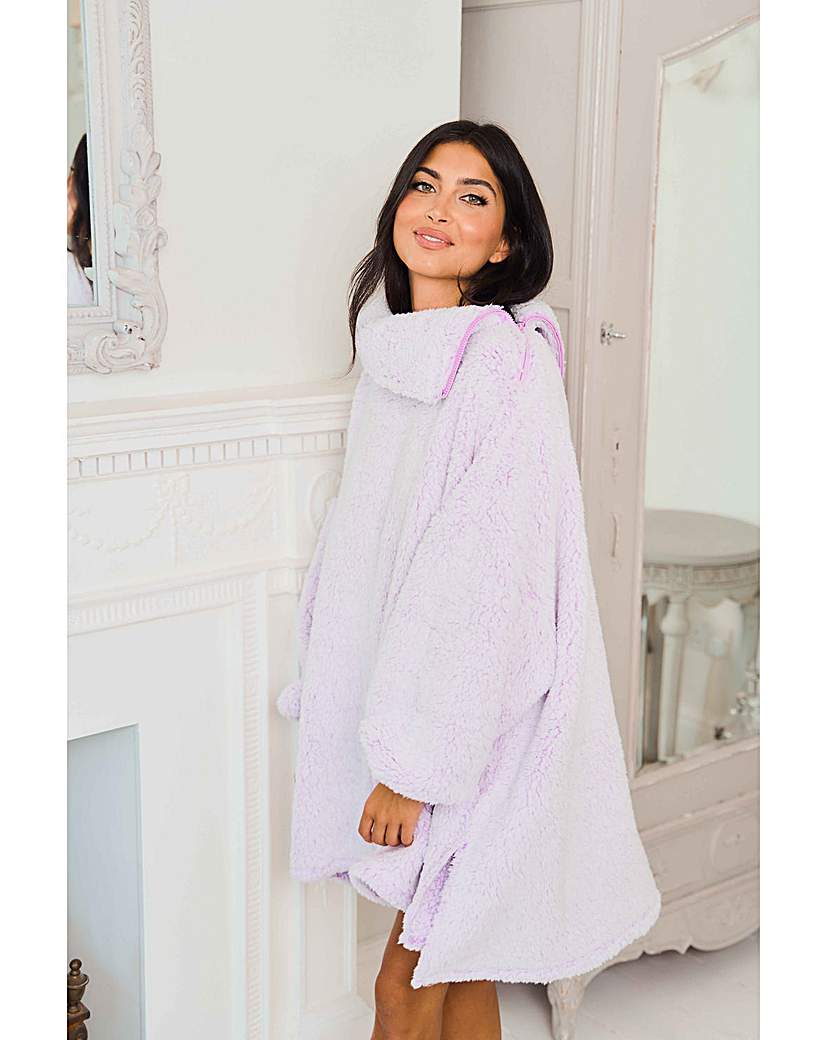 Jim JamTheLabel Oversized Borg Hoodie