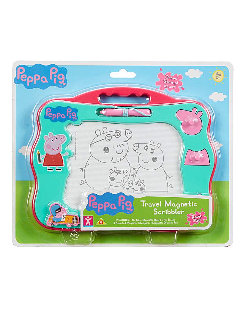 Peppa Pig Travel Magnetic Scribbler
