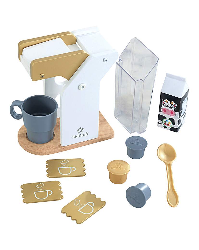 Image of Kidkraft Coffee Set - Modern Metallics