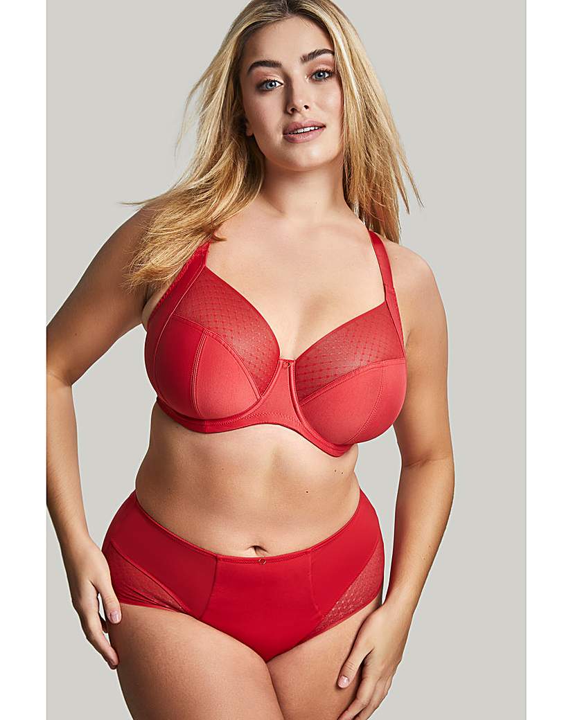 Sculptresse DD+ Bliss Full Cup Bra In Salsa red | UK Size 34F Women's - Salsa Red