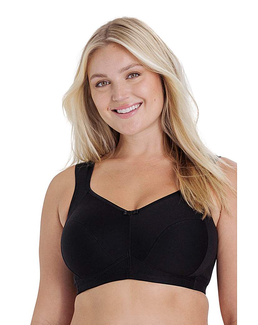 Miss Mary of Sweden Freedom Skin-Relief Bra In Black | UK Size 36B Women's