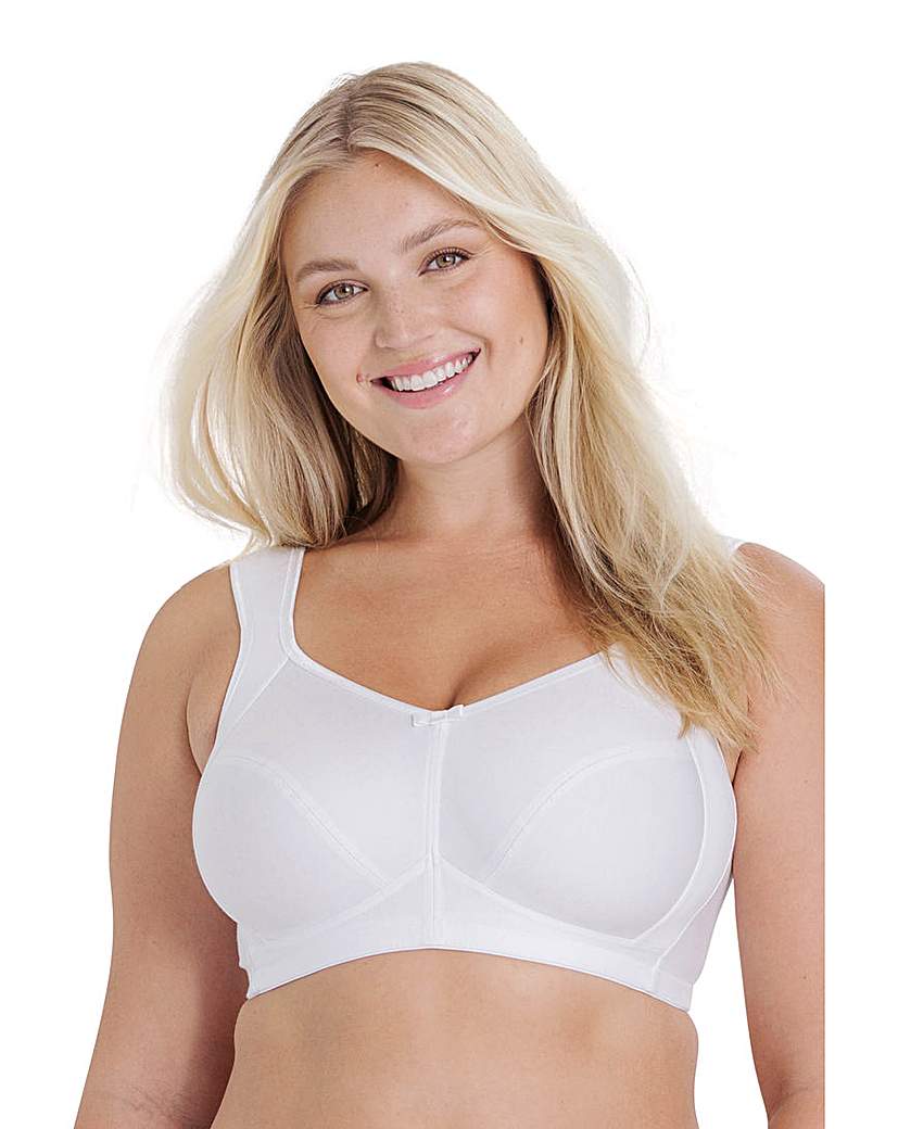 Miss Mary of Sweden Freedom Skin-Relief Bra In White | UK Size 36B Women's