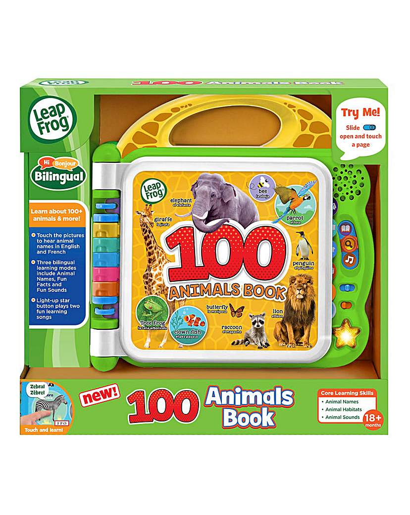 LeapFrog 100 Words Animal Book