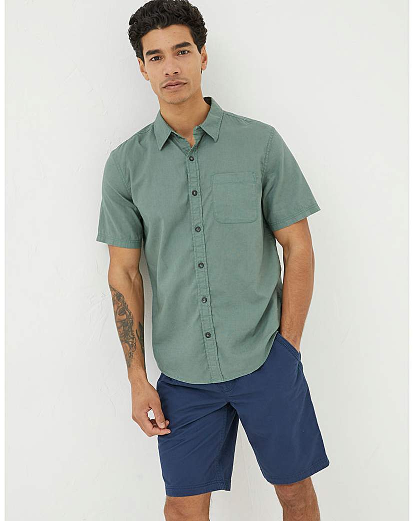 FatFace Bugle Linen Cotton Shirt