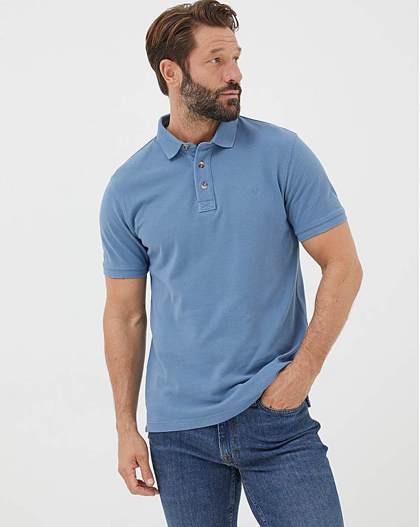 FatFace Short Sleeve Pique Polo