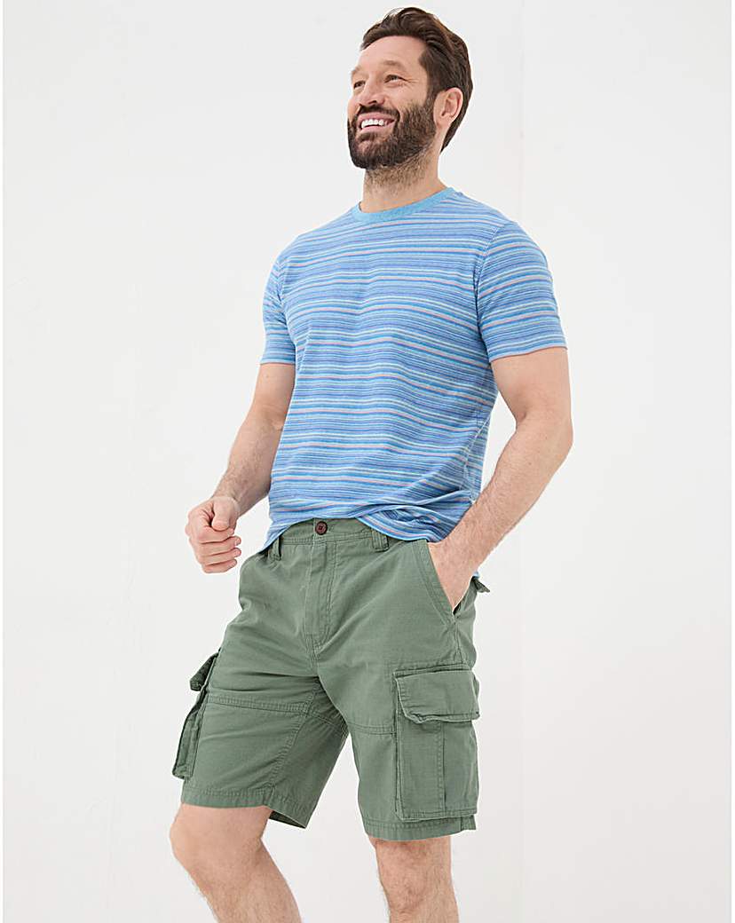 FatFace Bude Ripstop Cargo Shorts