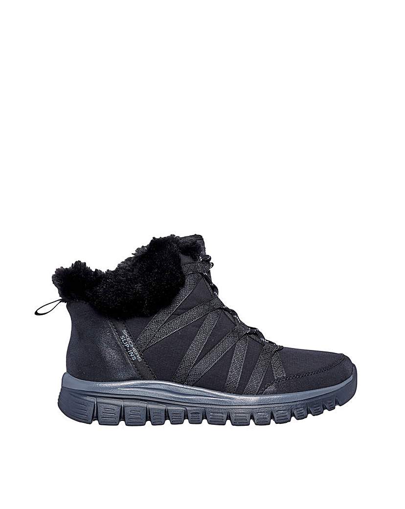 Skechers Graceful Fur Lined Boots D Fit