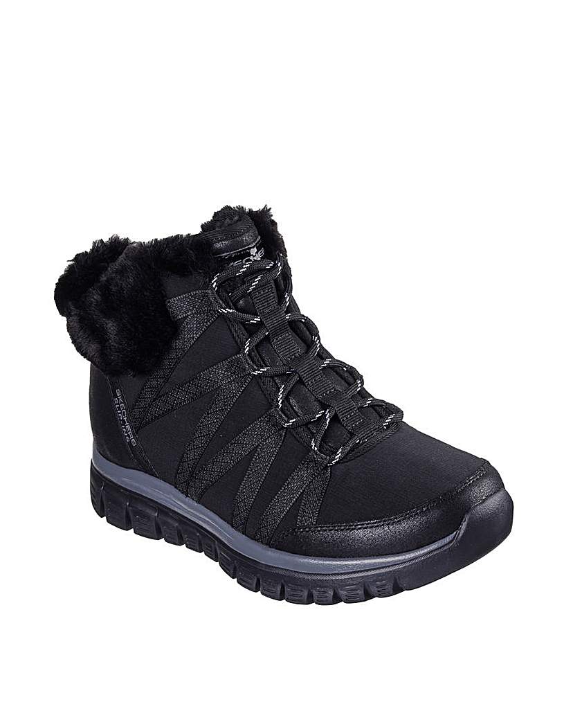 Skechers Graceful Fur Lined Boots D Fit