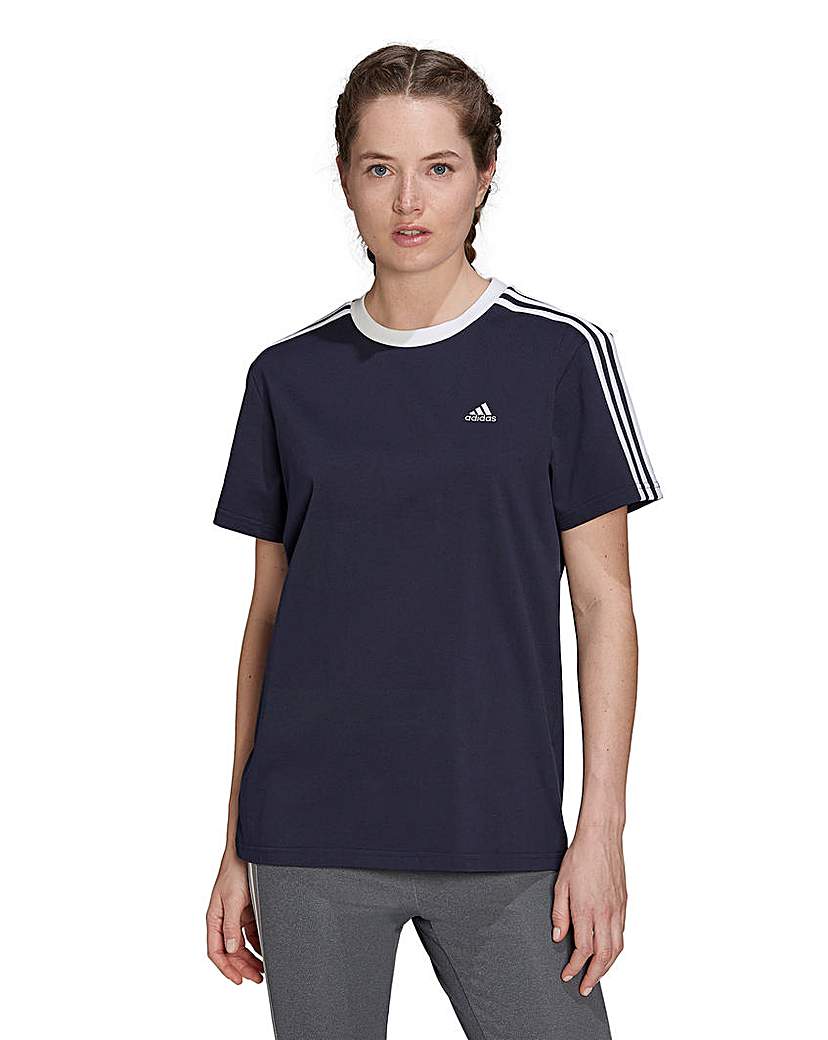 adidas Essentials 3 Stripes T-Shirt