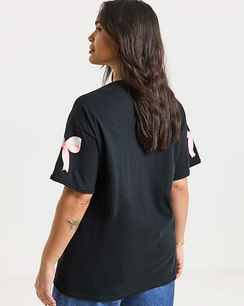Bow Sleeve T-Shirt